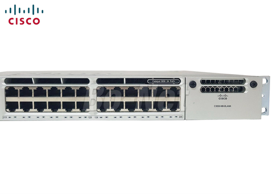Catalyst 3850 Cisco POE Switch 24 Port PoE+ Network IP Services WS-C3850-24P-E